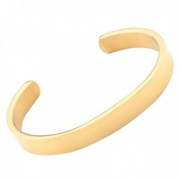 %E2%9D%A4VALENTINES PiercingJ Stainless Polished Bracelets - Golden - CR1858ECSM8