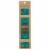Ladies Leather Christian Wristband Buckle