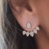 Crawler Earrings Climber Chandelier Rhinestone in Women's Stud Earrings