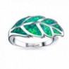 Bling Jewelry Silver Green Motif