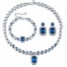 T400 Jewelers "Love in Danube" Vintage Elegant Jewelry Set-Made with Swarovski Crystals- Love Gift - C611W73GTG9