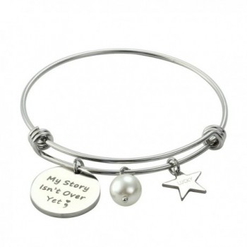 Meibai Semicolon Expandable Bracelet Inspirational - My Story Isn't Over Yet - CW183N42TO5