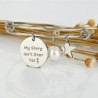 Meibai Semicolon Expandable Bracelet Inspirational