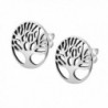 Artistic Tree Sterling Silver Earrings