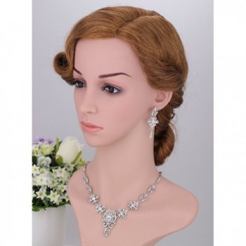 Wedding Austrian Jewelery Earrings Necklace