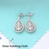 EVER FAITH Sterling Hollow out Chandelier in Women's Drop & Dangle Earrings