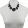 Lux Accessories Crystal Statement Necklace