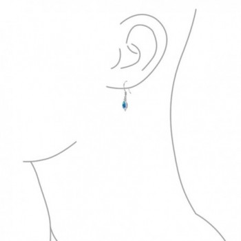 Bling Jewelry Teardrop Synthetic Earrings in Women's Drop & Dangle Earrings