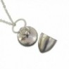 Stainless Steel Capsule Pendant Necklace