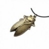 Cicada Necklace Grasshopper Steampunk Pendant