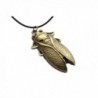 Cicada Necklace Grasshopper Steampunk Pendant in Women's Lockets