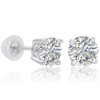 Sterling Silver Earrings Swarovski Zirconia