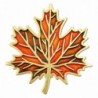 PinMart's Autumn Fall Maple Leaf Enamel Lapel Pin - C7184W453MO