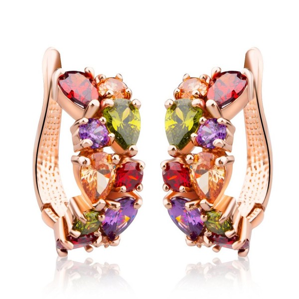 Swarovski Crystal Zirconia Multi Color Earrings - CM11TVMJX9T
