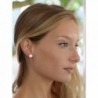 Mariell Plated Carat Clip Earrings in Women's Clip-Ons Earrings
