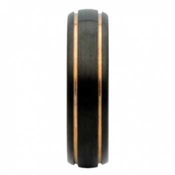 MJ Tungsten Carbide Stripes Wedding