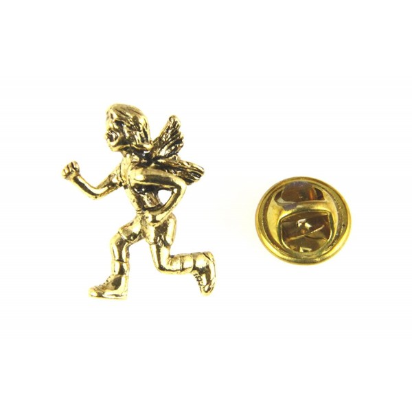 6030467 Running Guardian Angel Lapel Pin Jogging Track Protector - CJ11L7W79PV