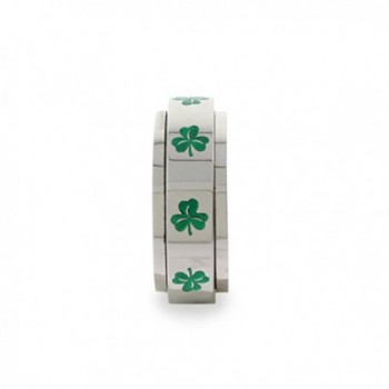 Irish Clover Spinner irish clover in Women's Statement Rings