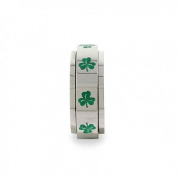 Irish Clover Spinner irish clover in Women's Statement Rings