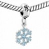LuckyJewelry Snowflake Swarovski Elements Bracelets