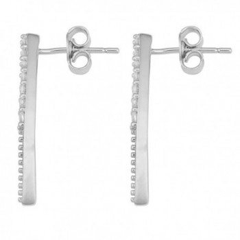 Sterling Silver Zirconia Stylish Earrings