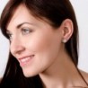Jane Stone Sterling Earrings Zirconia