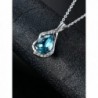 FANCYGIRL jewelry Crystal Necklace Earrings