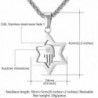 U7 Necklace Stainless Jewelry Pendant