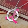 Fought Breast Cancer Survivor Necklace in Women's Pendants