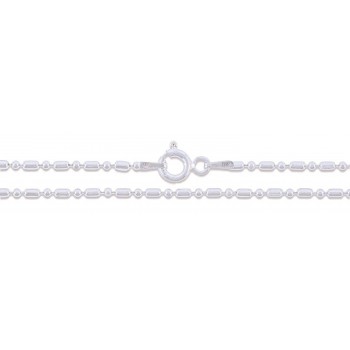 Sterling Silver Italian Necklace 2838 18