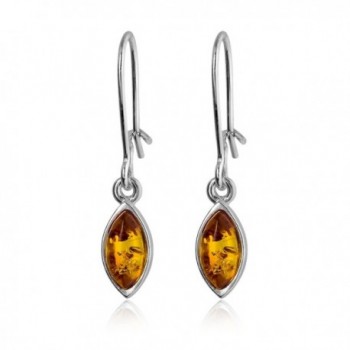 Baltic Amber and Sterling Silver Very Small Earrings - CT1138FQ7BH