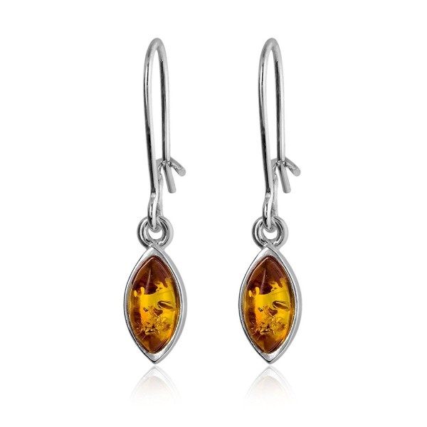 Baltic Amber and Sterling Silver Very Small Earrings - CT1138FQ7BH