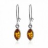 Baltic Amber and Sterling Silver Very Small Earrings - CT1138FQ7BH