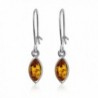 Baltic Amber and Sterling Silver Very Small Earrings - CT1138FQ7BH