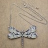 Vintage Fashion Victorian Dragonfly Simulated in Women's Pendants
