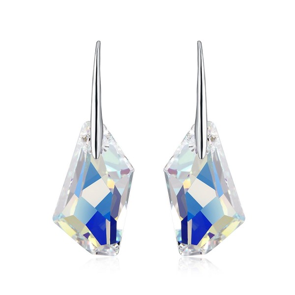 Osiana Lucky Stone Hook Dangle Earrings Made With Black Swarovski Crystals - Dream - CL12O34CD0E