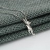 Sterling Silver Climbing Pendant Necklace