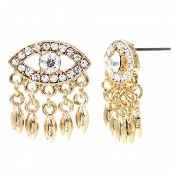 Tassel Earrings Fringe Drop Long Dangling Tiered Thread Earrings - Color 13 - CL17XMR034K