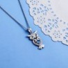 Sterling Silver Lucky Necklace Women