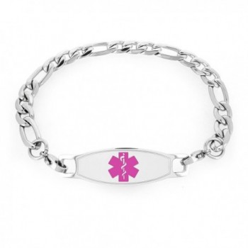 MedicEngraved Medical Bracelet Engraving Included in Women's ID Bracelets