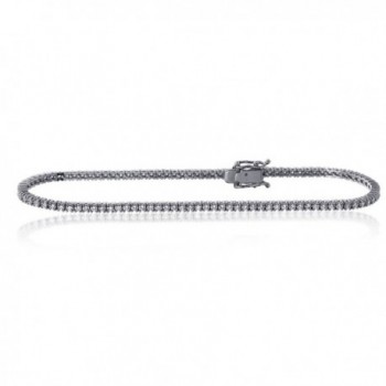 Sterling Silver Rhodium Plated Bracelet