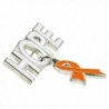 PinMarts Orange Awareness Ribbon Enamel