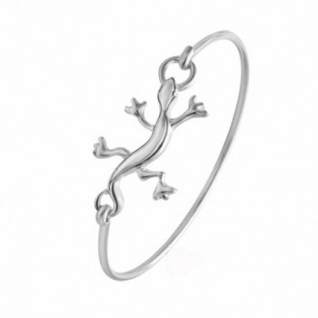 fashion animal gecko bangle 3 colors openable hook bracelet bangle jewellery silver color c412gkfyjal