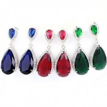 FC JORY Sapphire Teardrop Earrings