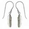 Boma Sterling Silver Matte Feather Earrings - CW11HEKPY57