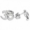 Sacred Om Surgical Steel Stud Earrings - CO11CIAD071