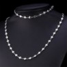 U7 Stainless Jewelry Bracelet Necklace