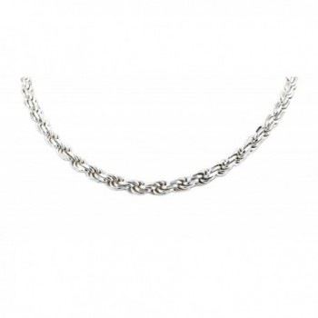 Real Solid 925 Sterling Silver Diamond Cut Rope Chain 2.0mm 16" to 30" (30) - CW12O6NWKG3
