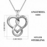 Sterling Infinity Vintage Pendant Necklace