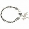 Shepherd Gift Silhouette Silver Tone Jewelry in Women's Charms & Charm Bracelets